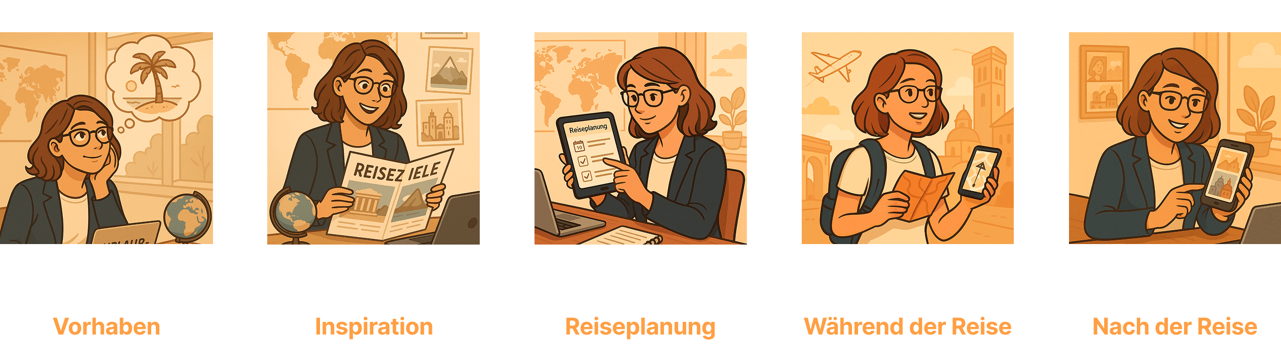 User Journey Map - Planora